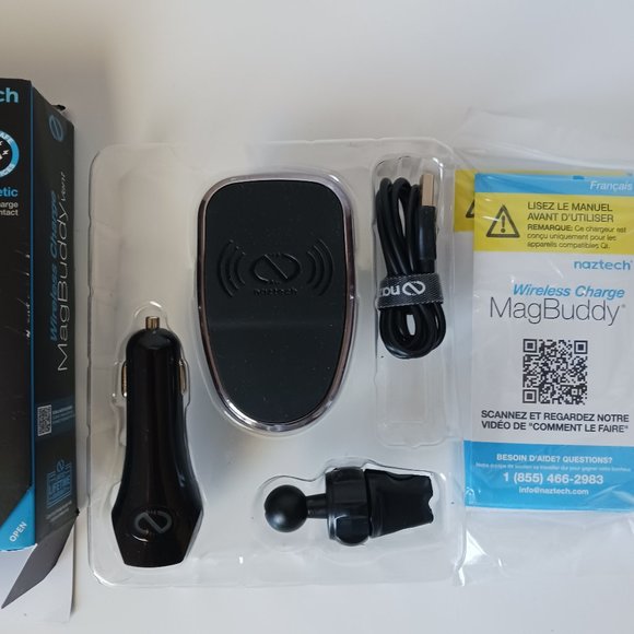Naztech Wireless Charge Magbuddy Vent - Picture 4 of 7